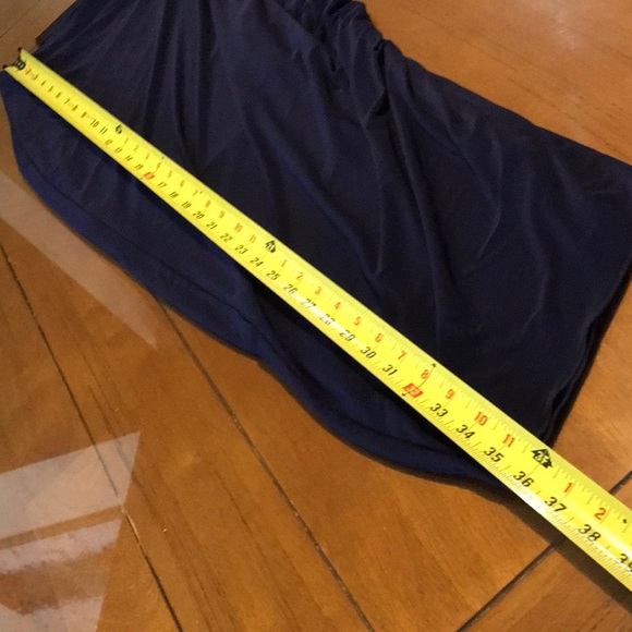 Ruched Asymmetrical Skirt Samantha Eng - Picture 5 of 6